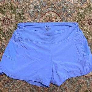 Athleta Girl Light Blue Athletic Shorts